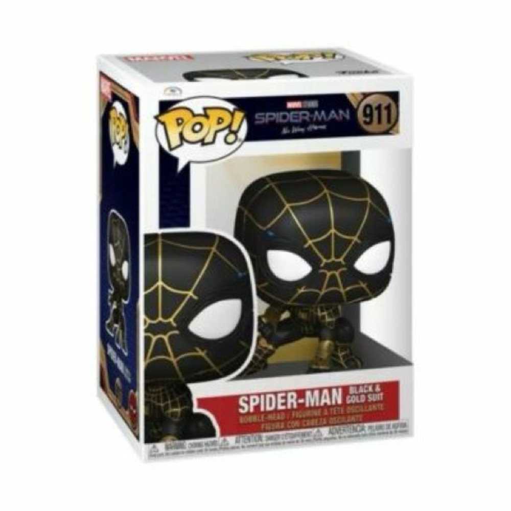 Funko Spider-Man Black and Gold Collectible Figure
